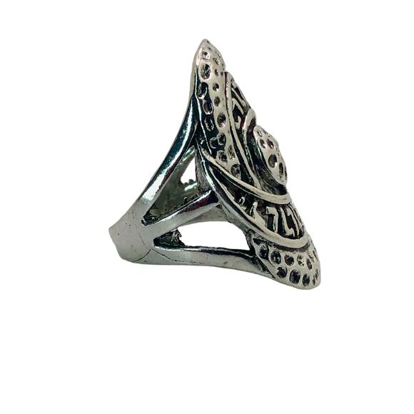 Silver Boho Ring - Size 6 - Picture 5 of 7